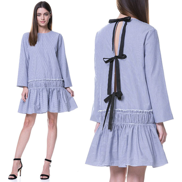 English Factory Dropwaist Shift Dress - Picture 1 of 6